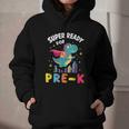 First Day Pre-K Back To School Dinosaur Graphic Youth Hoodie