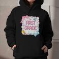 First Grade Back To School Girls Kids Coquette Bows Retro Graphic Youth Hoodie