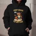 First Grade Basketball Back To School Slam Dunk Style Graphic Youth Hoodie First Grade Basketball Back To School Slam Dunk Style Graphic Youth Hoodie