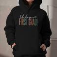 First Grade Oh Hey Retro Back To School 1st Grade Graphic Youth Hoodie First Grade Oh Hey Retro Back To School 1st Grade Graphic Youth Hoodie