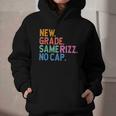 Gen Z Back To School New Grade Same Rizz No Cap Graphic Youth Hoodie Gen Z Back To School New Grade Same Rizz No Cap Graphic Youth Hoodie