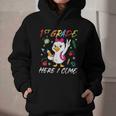 Girls Goose 1st Grade Here I Come Back To School Kids Graphic Youth Hoodie Girls Goose 1st Grade Here I Come Back To School Kids Graphic Youth Hoodie