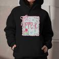 Girls Pre-K Coquette Bow Pink Preppy Back To School Graphic Youth Hoodie Girls Pre-K Coquette Bow Pink Preppy Back To School Graphic Youth Hoodie