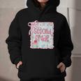 Girls Second Grade Coquette Bow Pink Preppy Back To School Graphic Youth Hoodie Girls Second Grade Coquette Bow Pink Preppy Back To School Graphic Youth Hoodie