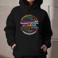 Groovy Community Outreach Worker Back To School Graphic Youth Hoodie