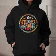 Groovy Student Advocate Appreciation Back To School Graphic Youth Hoodie Groovy Student Advocate Appreciation Back To School Graphic Youth Hoodie