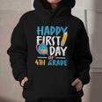 Happy First Day Of 4th Grade Student Back To School Graphic Youth Hoodie Happy First Day Of 4th Grade Student Back To School Graphic Youth Hoodie