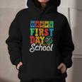 Happy First Day Of School Pupil Kids Grade Back To School 1 Graphic Youth Hoodie Happy First Day Of School Pupil Kids Grade Back To School 1 Graphic Youth Hoodie