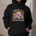 Hello Kindergarten Axolotl Back To School For Kids Graphic Youth Hoodie Hello Kindergarten Axolotl Back To School For Kids Graphic Youth Hoodie