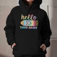 Hello Third Grade Back To School Pencil Tie Dye 3rd Grade Graphic Youth Hoodie Hello Third Grade Back To School Pencil Tie Dye 3rd Grade Graphic Youth Hoodie