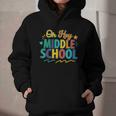 Hey Middle School First Day Back To School Students Graphic Youth Hoodie Hey Middle School First Day Back To School Students Graphic Youth Hoodie