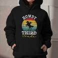 Howdy 3rd Grade Cowboy Western Back To School Third Grade Graphic Youth Hoodie