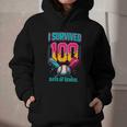 HUGvyn I Survived 100 Days Baseball Teacher Ice Cream Drip Graphic Youth Hoodie HUGvyn I Survived 100 Days Baseball Teacher Ice Cream Drip Graphic Youth Hoodie