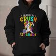 I'm Ready To Crush 1st Grade Dabbing Unicorn Back To School Graphic Youth Hoodie
