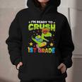 I'm Ready To Crush 1st Grade Dinosaurs Back To School Kids Graphic Youth Hoodie