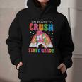 I'm Ready To Crush First Grade Unicorn Back To School Girls Graphic Youth Hoodie I'm Ready To Crush First Grade Unicorn Back To School Girls Graphic Youth Hoodie