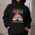 I'm Ready To Crush Fourth Grade Unicorn Back To School Girls Graphic Youth Hoodie I'm Ready To Crush Fourth Grade Unicorn Back To School Girls Graphic Youth Hoodie