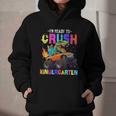 I'm Ready To Crush Kindergarten Dinosaur Dino Back To School Graphic Youth Hoodie I'm Ready To Crush Kindergarten Dinosaur Dino Back To School Graphic Youth Hoodie