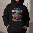 I'm Ready To Crush Preschool Dinosaur Truck Back To School Graphic Youth Hoodie I'm Ready To Crush Preschool Dinosaur Truck Back To School Graphic Youth Hoodie