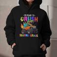I'm Ready To Crush Second Grade Dinosaur Dino Back To School Graphic Youth Hoodie I'm Ready To Crush Second Grade Dinosaur Dino Back To School Graphic Youth Hoodie