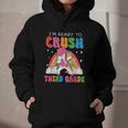 I'm Ready To Crush Third Grade Unicorn Back To School Girls Graphic Youth Hoodie