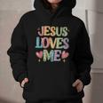 Jesus Loves Me Christian Kids Back To School Graphic Youth Hoodie Jesus Loves Me Christian Kids Back To School Graphic Youth Hoodie