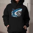 Kids Shark With School Books Back To School Shark Lovers Graphic Youth Hoodie Kids Shark With School Books Back To School Shark Lovers Graphic Youth Hoodie