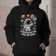 To Kindergarten And Beyond Astronaut Space Back To School Graphic Youth Hoodie To Kindergarten And Beyond Astronaut Space Back To School Graphic Youth Hoodie