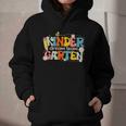 Kindergarten Dream Team Groovy Retro Children Back To School Graphic Youth Hoodie Kindergarten Dream Team Groovy Retro Children Back To School Graphic Youth Hoodie