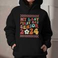 My Last First Day Senior 2024 Back To School Class Of 2024 Graphic Youth Hoodie My Last First Day Senior 2024 Back To School Class Of 2024 Graphic Youth Hoodie