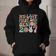 My Last First Day Senior 2027 Back To School Class Of 2027 Graphic Youth Hoodie My Last First Day Senior 2027 Back To School Class Of 2027 Graphic Youth Hoodie