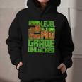 Level 2nd Grade Unlocked Game Pixel Kids Boy Back To School Graphic Youth Hoodie