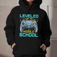 Leveled Up To Middle School Video Gamer Back To School Boys Graphic Youth Hoodie Leveled Up To Middle School Video Gamer Back To School Boys Graphic Youth Hoodie