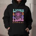 Lion Mascot Back To School Spirit Sports Men Women Groovy Graphic Youth Hoodie Lion Mascot Back To School Spirit Sports Men Women Groovy Graphic Youth Hoodie
