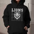 Lions School Spirit Fan Team Back To School Graphic Youth Hoodie Lions School Spirit Fan Team Back To School Graphic Youth Hoodie