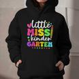 Little Miss Kindergarten Kids Girls Pencil Back To School Graphic Youth Hoodie Little Miss Kindergarten Kids Girls Pencil Back To School Graphic Youth Hoodie