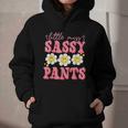 Little Miss Sassy Pants Back To School Girls Graphic Youth Hoodie Little Miss Sassy Pants Back To School Girls Graphic Youth Hoodie