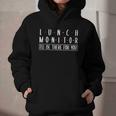 Lunch Monitor School Cafeteria Back To School Canteen Graphic Youth Hoodie Lunch Monitor School Cafeteria Back To School Canteen Graphic Youth Hoodie