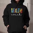 Math Coach For Work Tie Dye Back To School Appreciation Day Graphic Youth Hoodie