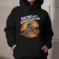 Motocross Back To School Dirt Bike Racing Into Kindergarten Graphic Youth Hoodie