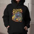 Motocross Dirt Bike Back To School Racing Into 1st Grade Graphic Youth Hoodie