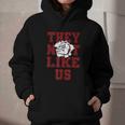 Not Like Bulldog Back To School Spirit M Graphic Youth Hoodie