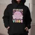 Pink 4th Grade Vibes Smile Face Back To School Fourth Grade Graphic Youth Hoodie Pink 4th Grade Vibes Smile Face Back To School Fourth Grade Graphic Youth Hoodie
