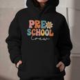 Preschool Crew Team Retro Groovy Vintage Back To School Graphic Youth Hoodie Preschool Crew Team Retro Groovy Vintage Back To School Graphic Youth Hoodie
