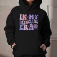 In My Principal Era Groovy School Headmaster Back To School Graphic Youth Hoodie In My Principal Era Groovy School Headmaster Back To School Graphic Youth Hoodie