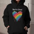 Rainbow Pencil Heart Back To School Creative Graphic Youth Hoodie