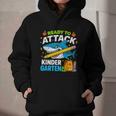 Ready To Attack Kindergarten Shark Back To School Kids Graphic Youth Hoodie Ready To Attack Kindergarten Shark Back To School Kids Graphic Youth Hoodie