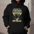 Ready To Crush 2nd Grade Monster Truck Boy Back To School Graphic Youth Hoodie