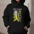 Ready To Crush Fourth Grade Softball USA Flag Back To School Graphic Youth Hoodie Ready To Crush Fourth Grade Softball USA Flag Back To School Graphic Youth Hoodie