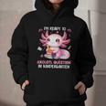 Ready To Kindergarten Axolotl Questions Back To School Girls Graphic Youth Hoodie